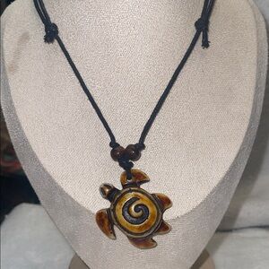 Turtle Pendant Necklace